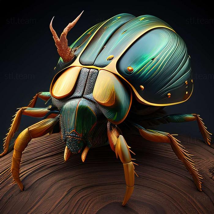 3D model Chrysolina carnifex (STL)